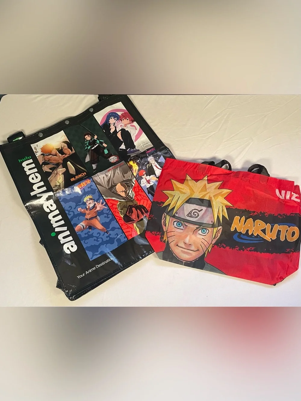 SDCC 2026 Backpack Bag Anime Bleach Demon Slayer & Viz Media Naruto Bag Bundle